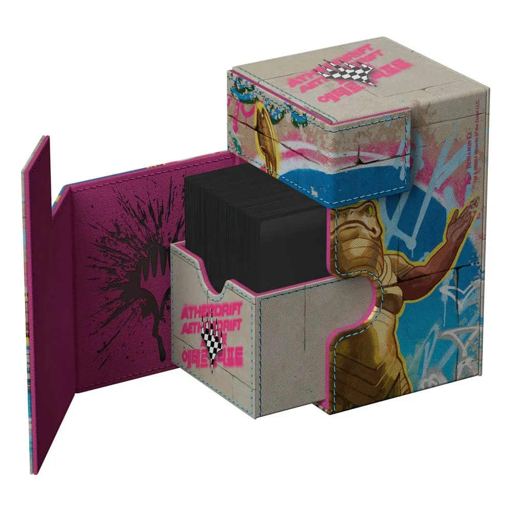 Ultimate Guard Flip'n'Tray 100+ Xenoskin (90 x 90 x 145 mm) Magic: The Gathering "Aetherdrift" - Sab-Sunen Luxa Embodied